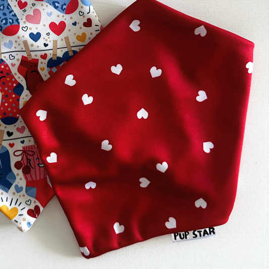 HEARTS BANDANA