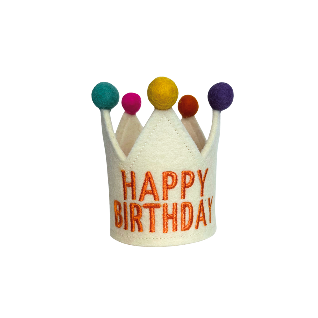 HAPPY BIRTHDAY CROWN in Bold