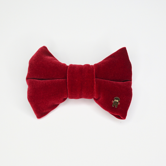 Red Velvet Medium Bow Tie