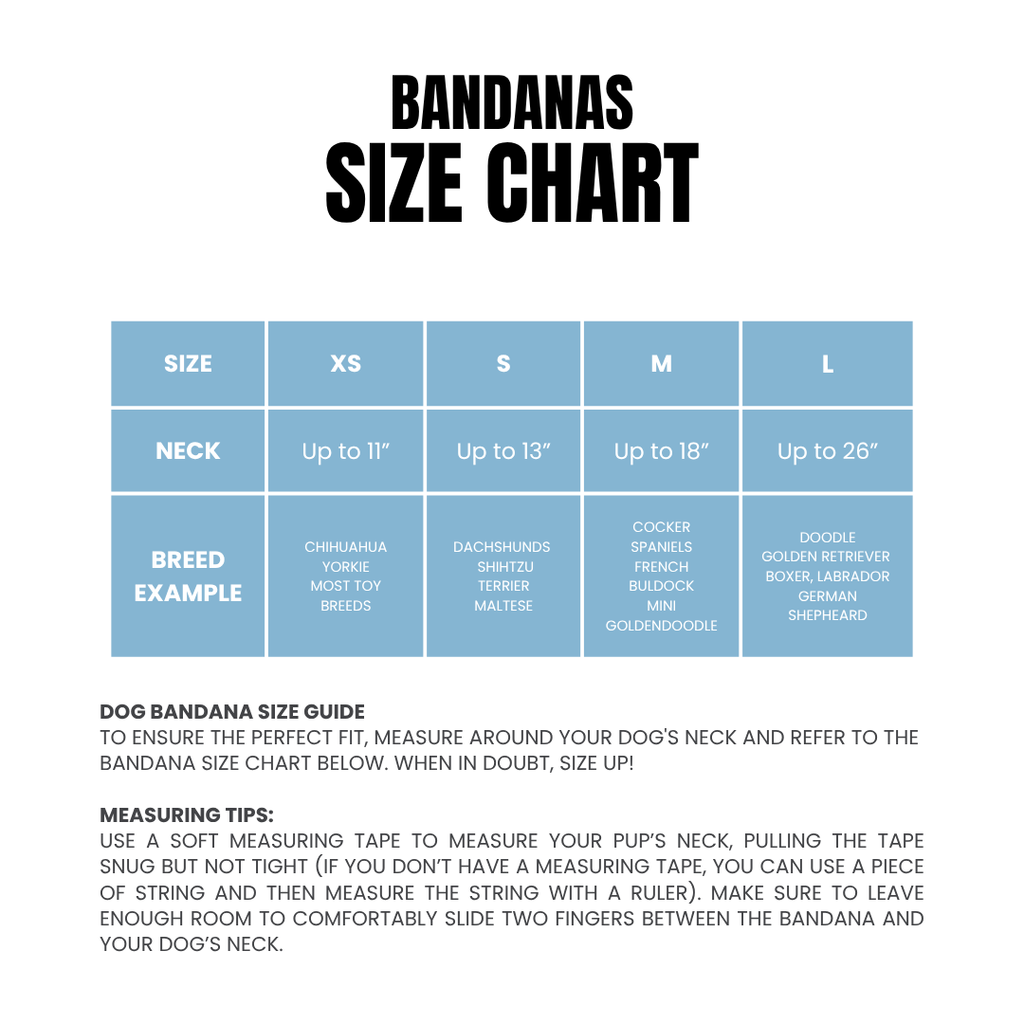 CORDUROY RED LOVE DOG BANDANA