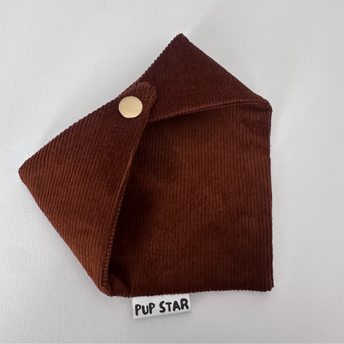 Choco Corduroy Bandana