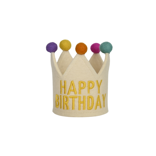 HAPPY BIRTHDAY CROWN in Bold