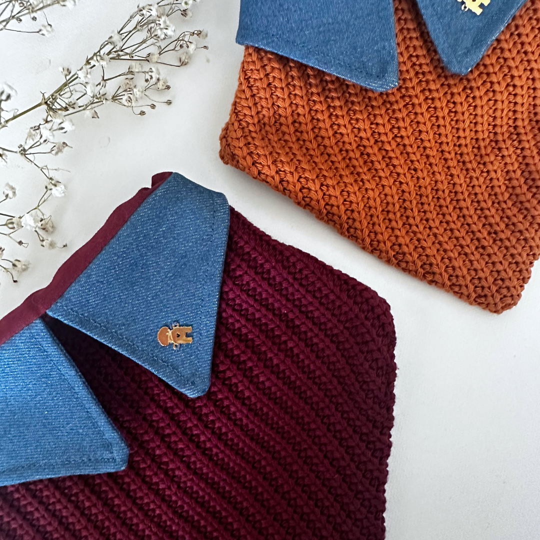 RUSTIC COPPER DOG BANDANA