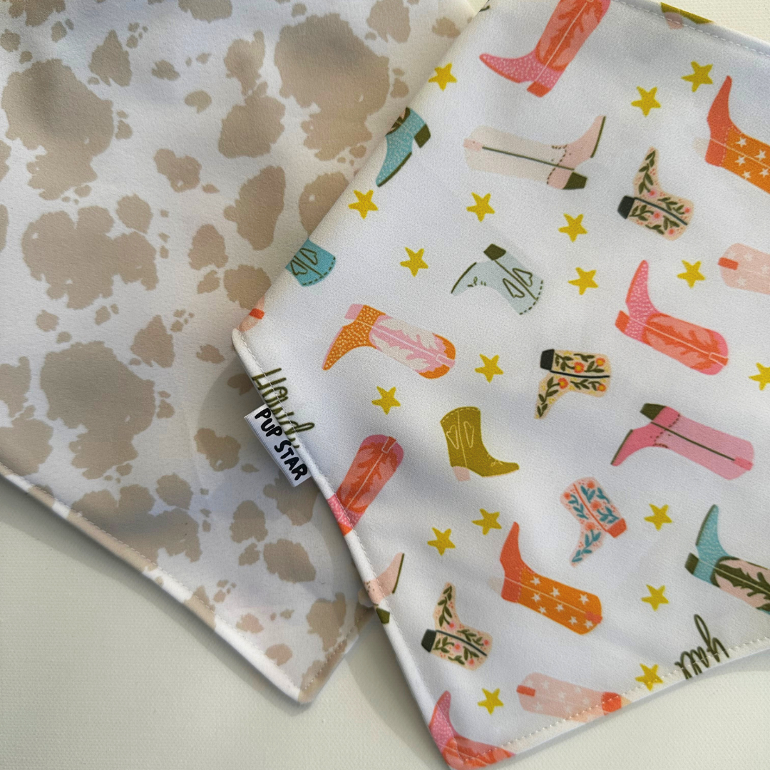 THESE BOOTS DOG BANDANA (2-IN-1) *Limited Edition*
