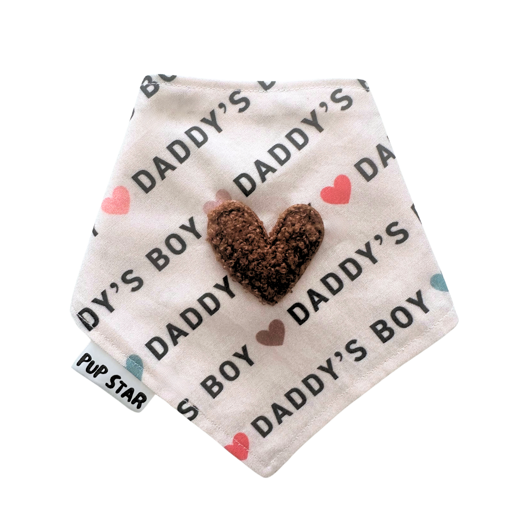 DADDY'S BOY DOG BANDANA