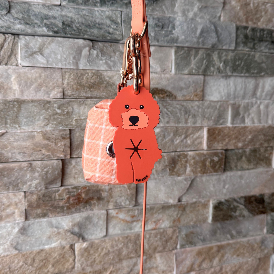 Goldendoodle Poop Bag Holder. Tired of awkwardly carrying your dog’s waste bag during walks? Meet the Poop Bag Holder, the accessory that makes your walks more comfortable and stylish!