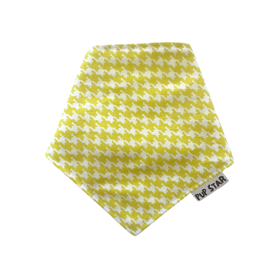 LEMON BISCOTTI DOG BANDANA