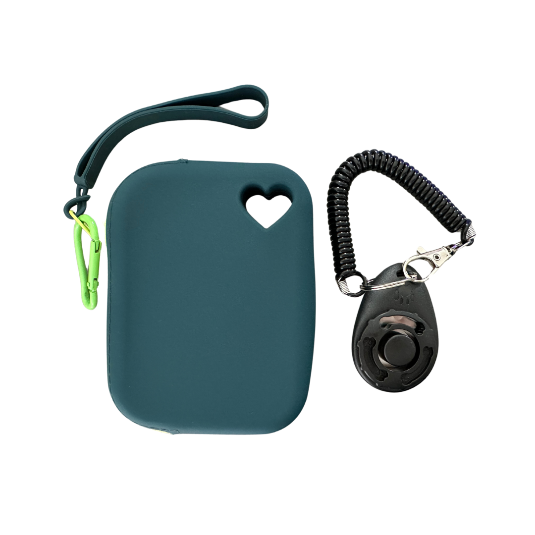PORTABLE TRAINING POUCH FOR PET TREATS