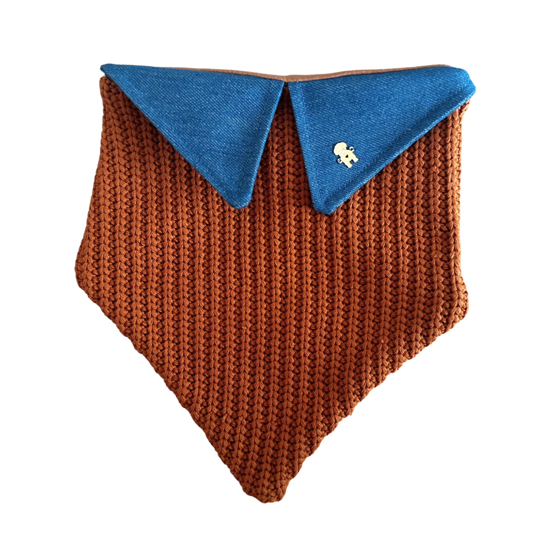 RUSTIC COPPER DOG BANDANA